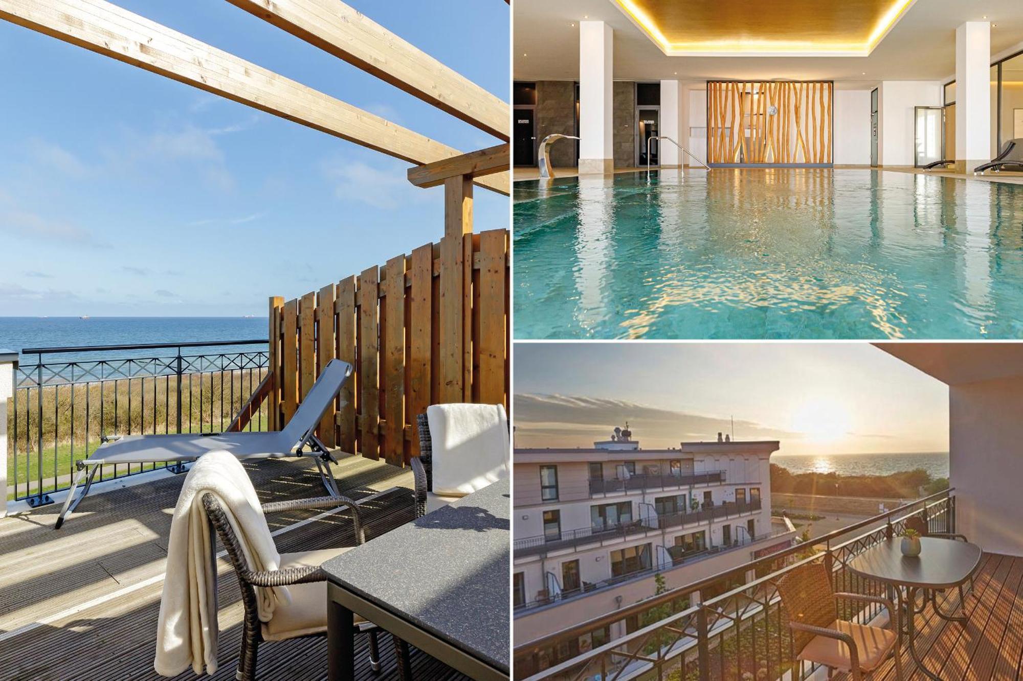 Aparthotel Waterkant Suites - Fewos Am Meer Mit Spa Börgerende-Rethwisch Exterior foto